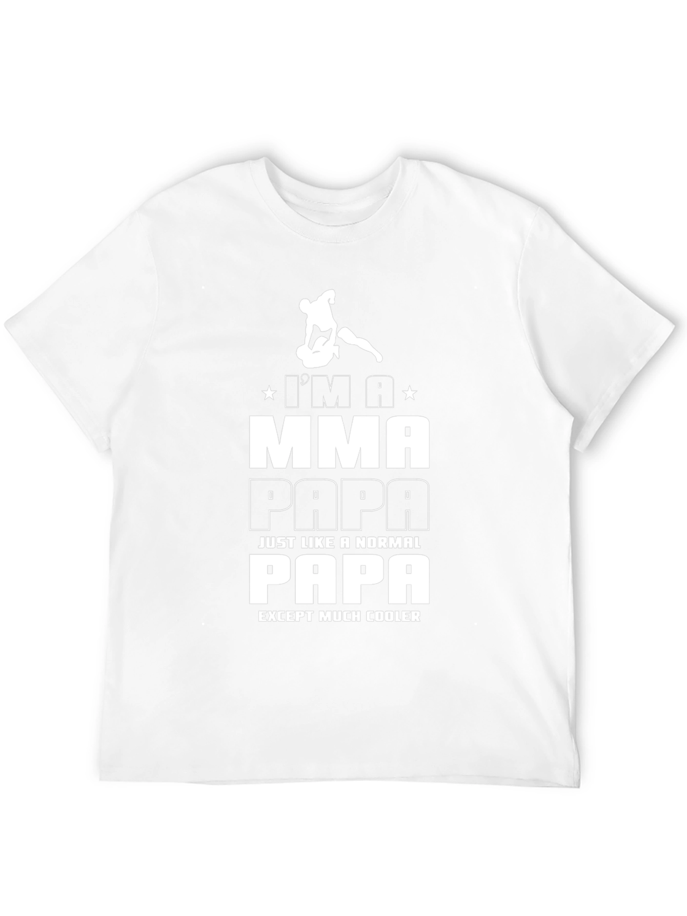 MMA Papa T-Shirt - Cool Dad Gift