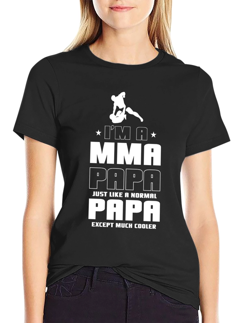 MMA Papa T-Shirt - Cool Dad Gift