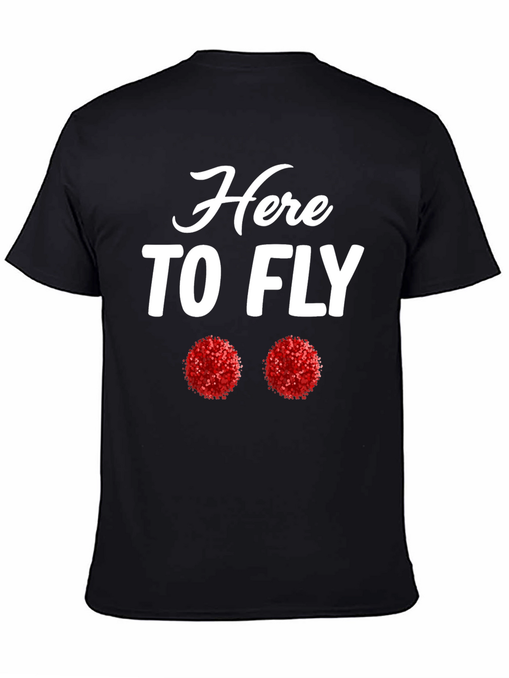 Here To Fly Pom Pom T-Shirt