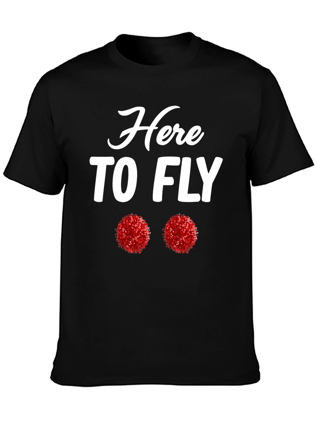 Here To Fly Pom Pom T-Shirt