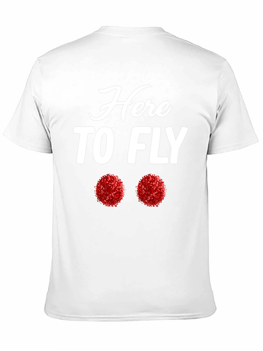 Here To Fly Pom Pom T-Shirt