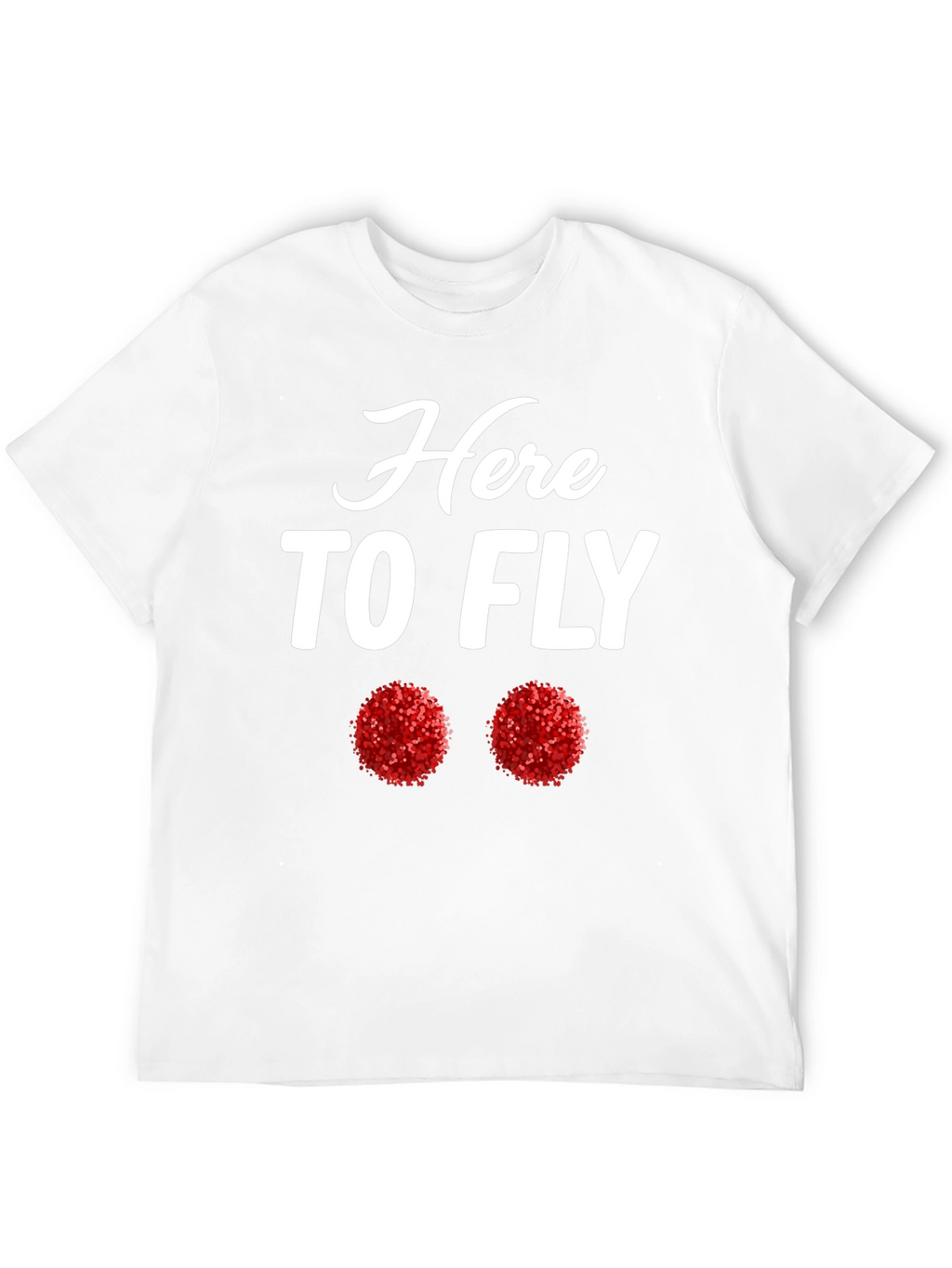 Here To Fly Pom Pom T-Shirt