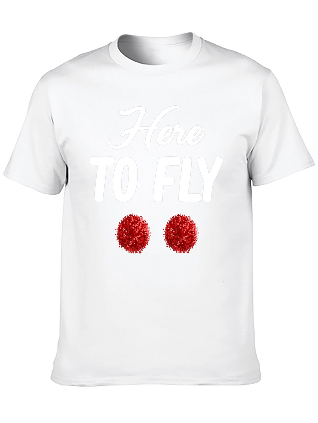 Here To Fly Pom Pom T-Shirt