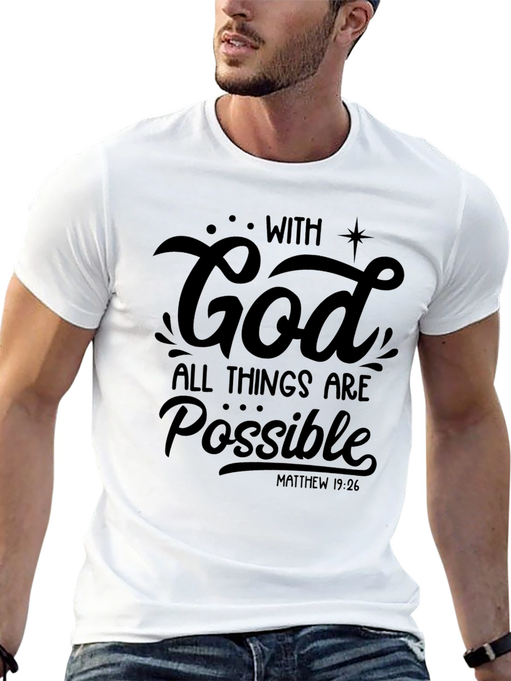 With God All Things Are Possible T-Shirt