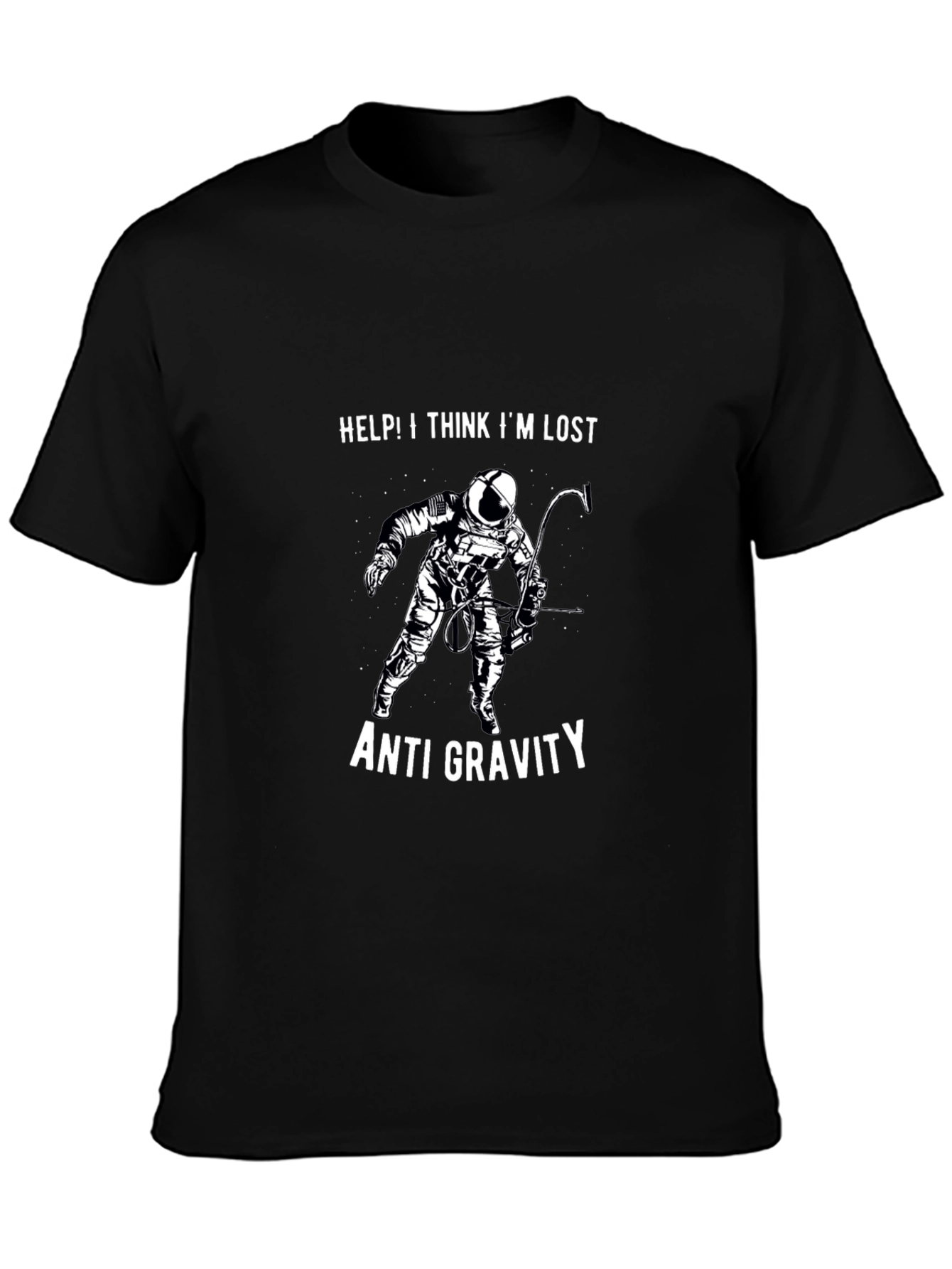 Anti-Gravity Astronaut Graphic T-Shirt