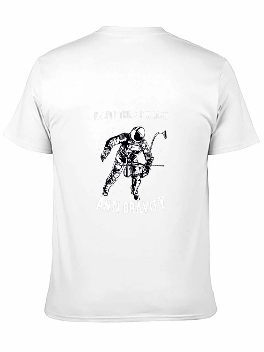 Anti-Gravity Astronaut Graphic T-Shirt