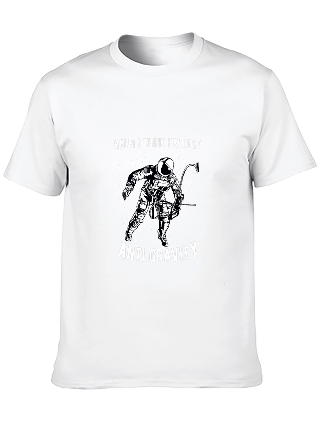Anti-Gravity Astronaut Graphic T-Shirt