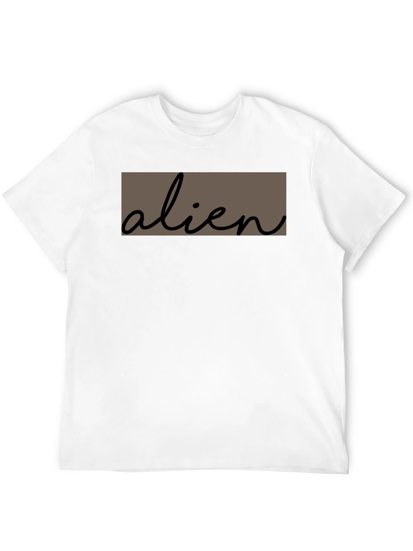 Alien Graphic Tee - Soft Cotton Casual T-Shirt