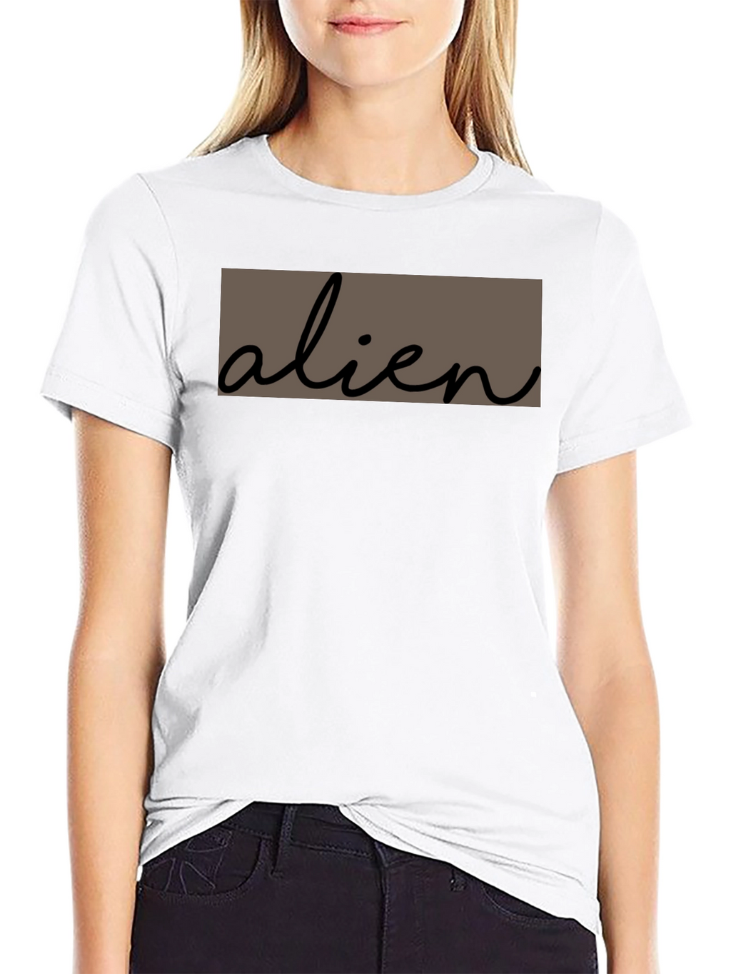 Alien Graphic Tee - Soft Cotton Casual T-Shirt