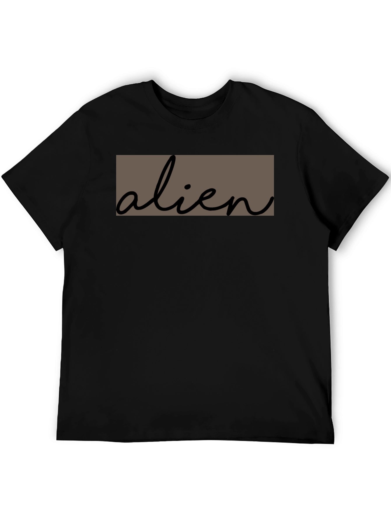 Alien Graphic Tee - Soft Cotton Casual T-Shirt