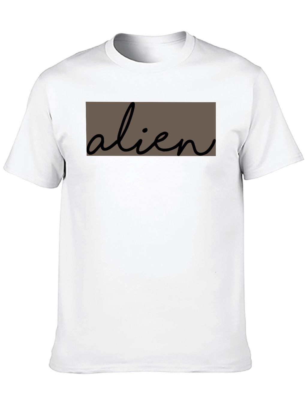 Alien Graphic Tee - Soft Cotton Casual T-Shirt