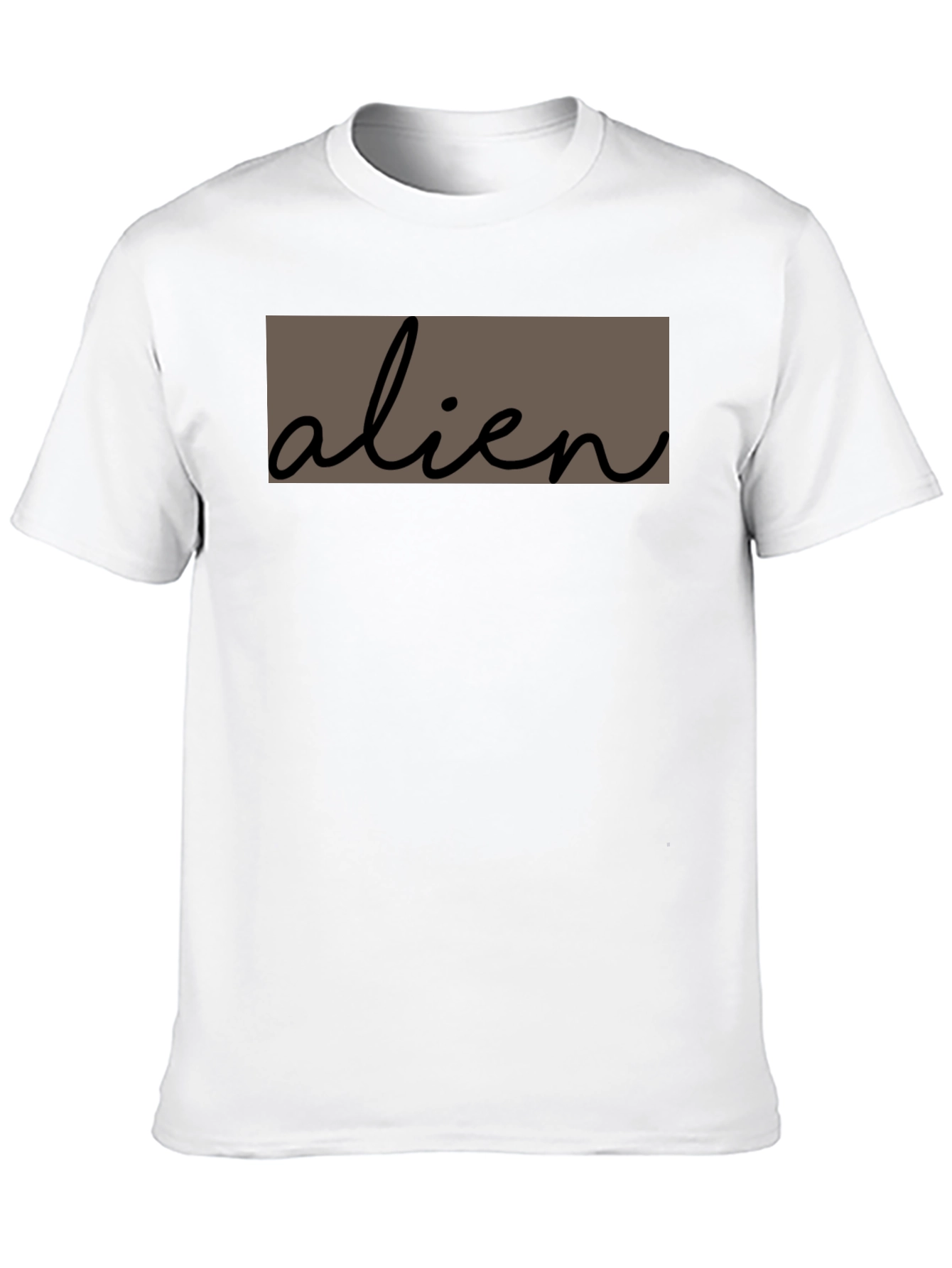 Alien Graphic Tee - Soft Cotton Casual T-Shirt