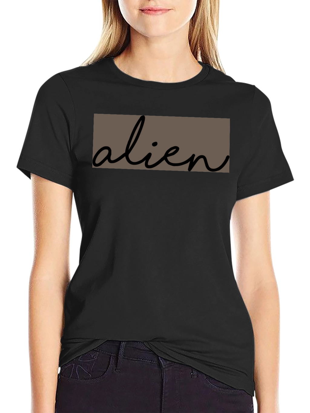 Alien Graphic Tee - Soft Cotton Casual T-Shirt