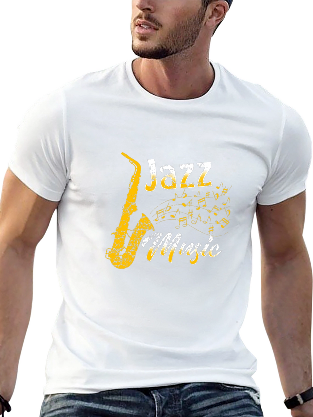 Jazz Music Black T-Shirt