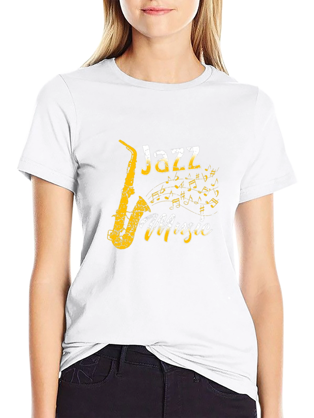 Jazz Music Black T-Shirt