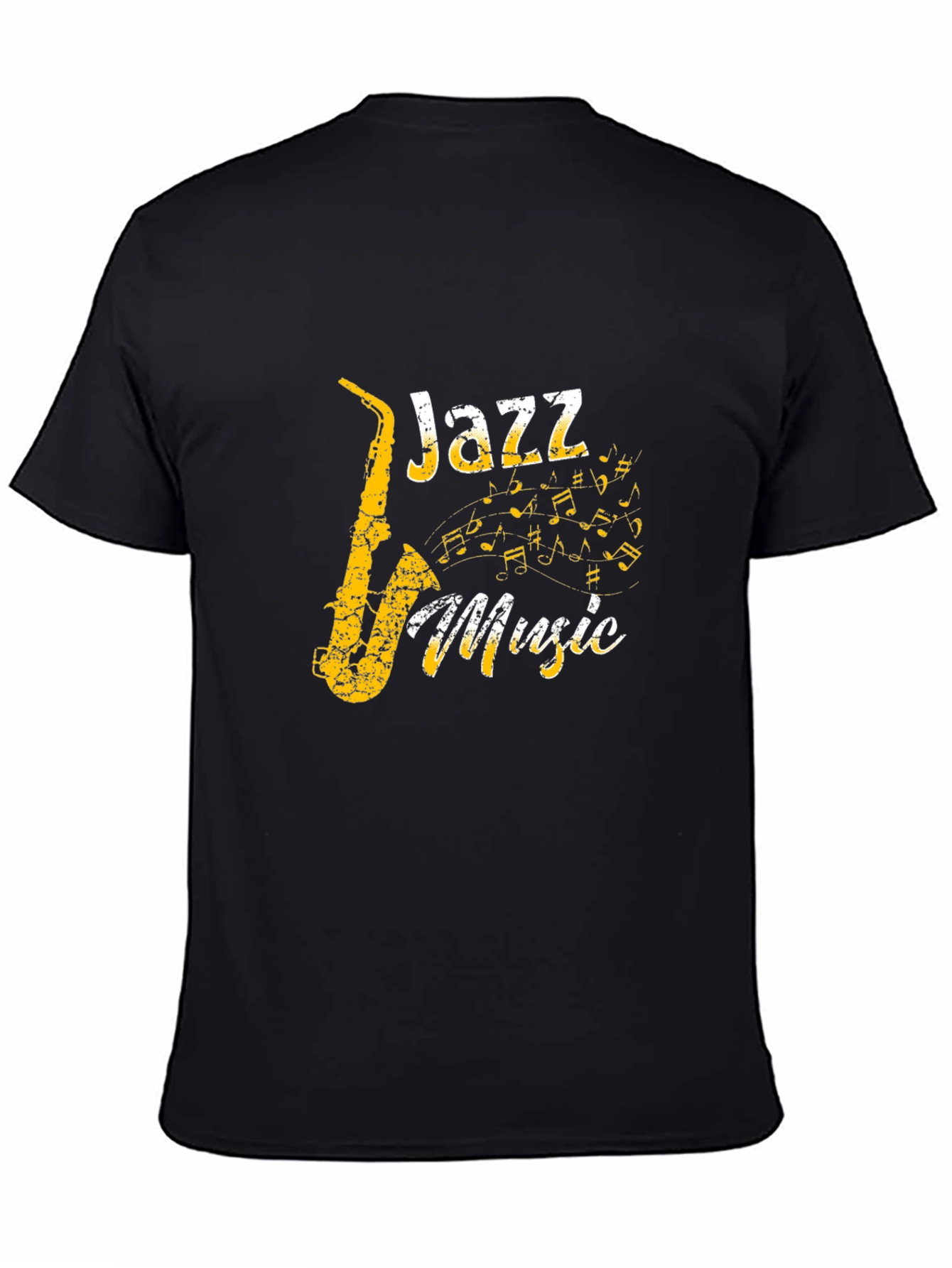 Jazz Music Black T-Shirt