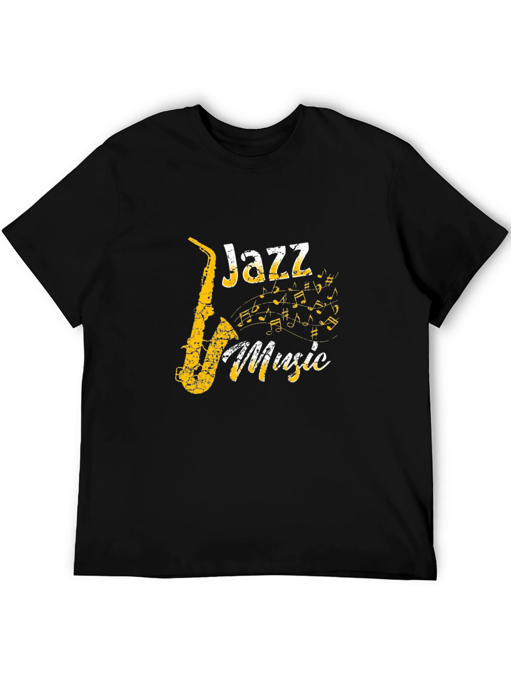 Jazz Music Black T-Shirt