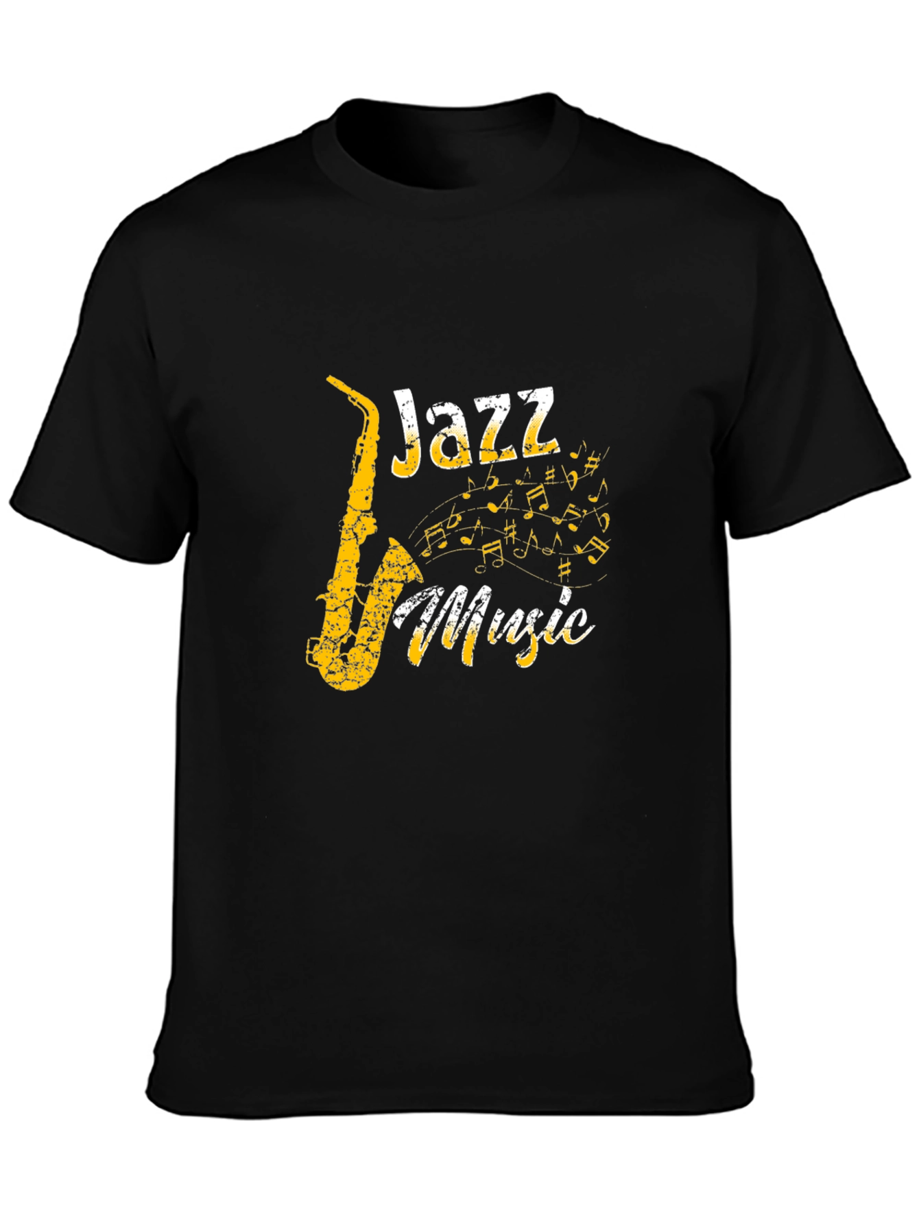 Jazz Music Black T-Shirt