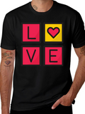 LOVE Graphic Tee - Mens Black T-Shirt
