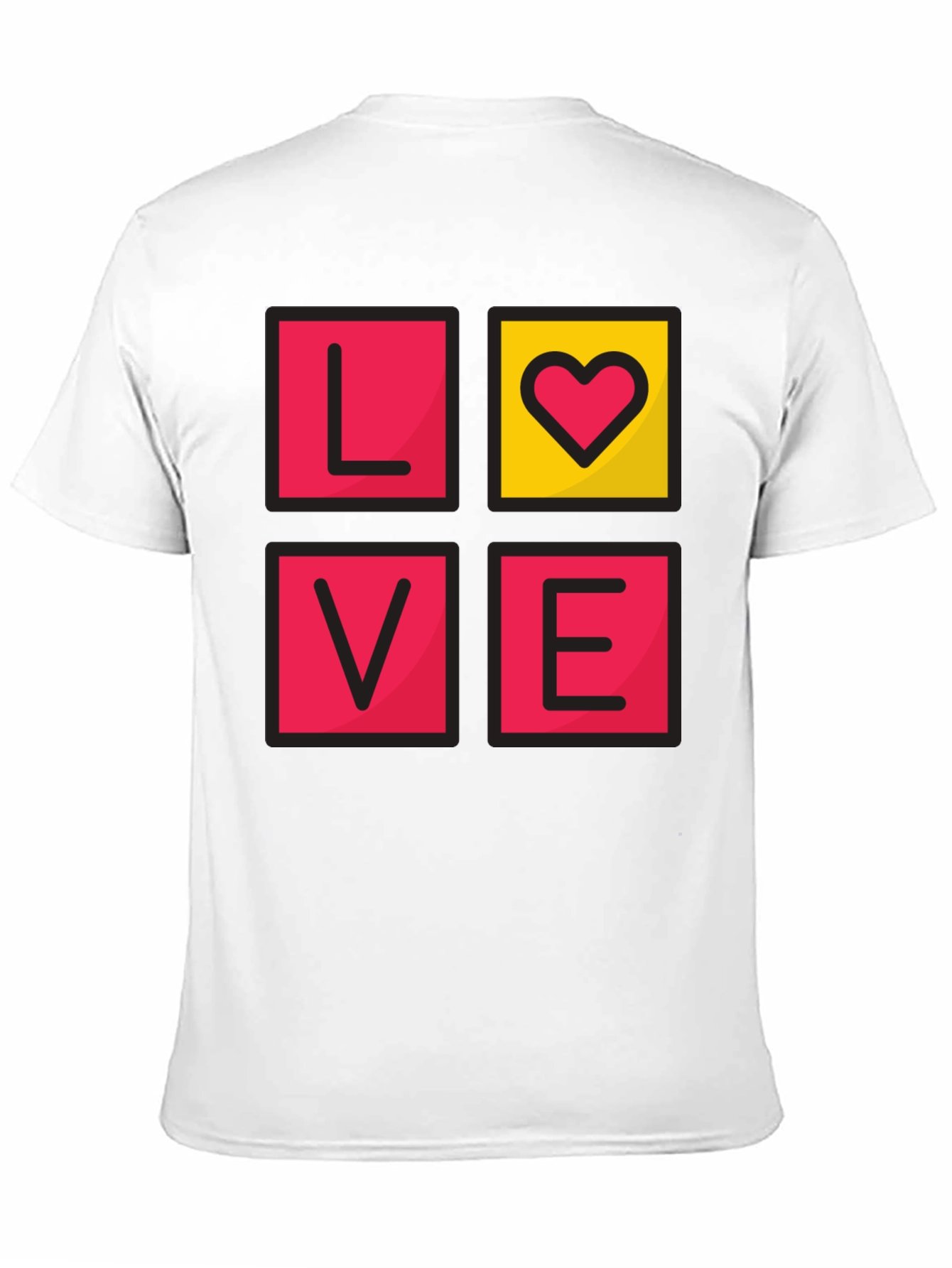 LOVE Graphic Tee - Mens Black T-Shirt