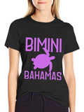 Bimini Bahamas Turtle Graphic Tee