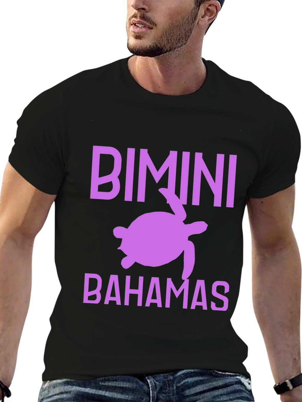 Bimini Bahamas Turtle Graphic Tee