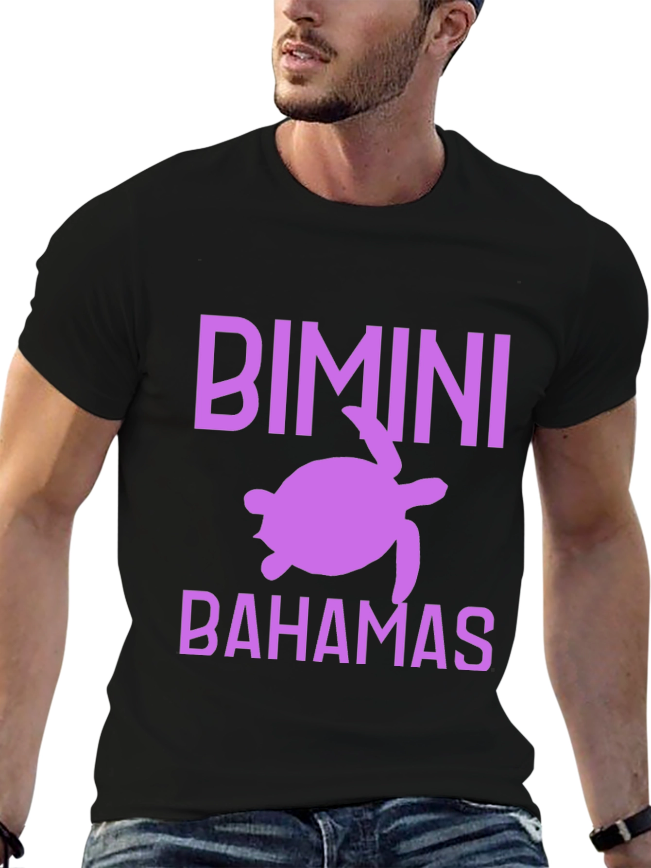 Bimini Bahamas Turtle Graphic Tee