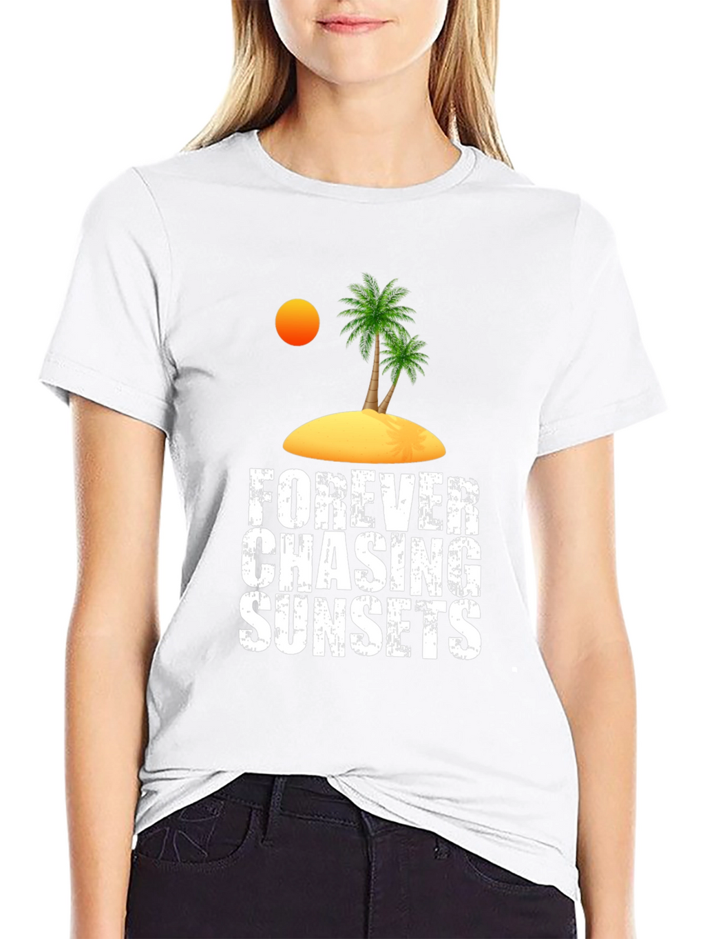Forever Chasing Sunsets Graphic T-Shirt