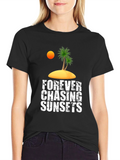Forever Chasing Sunsets Graphic T-Shirt