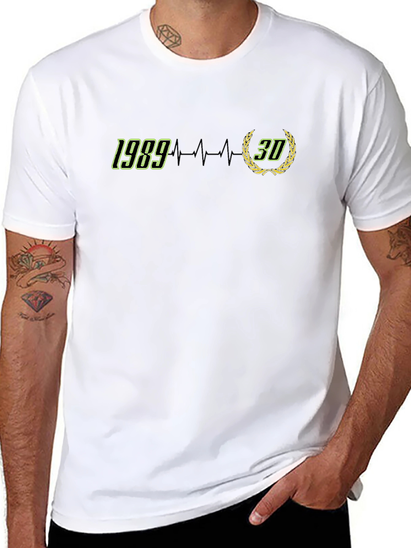 1989 Heartbeat 30th Birthday Graphic Tee