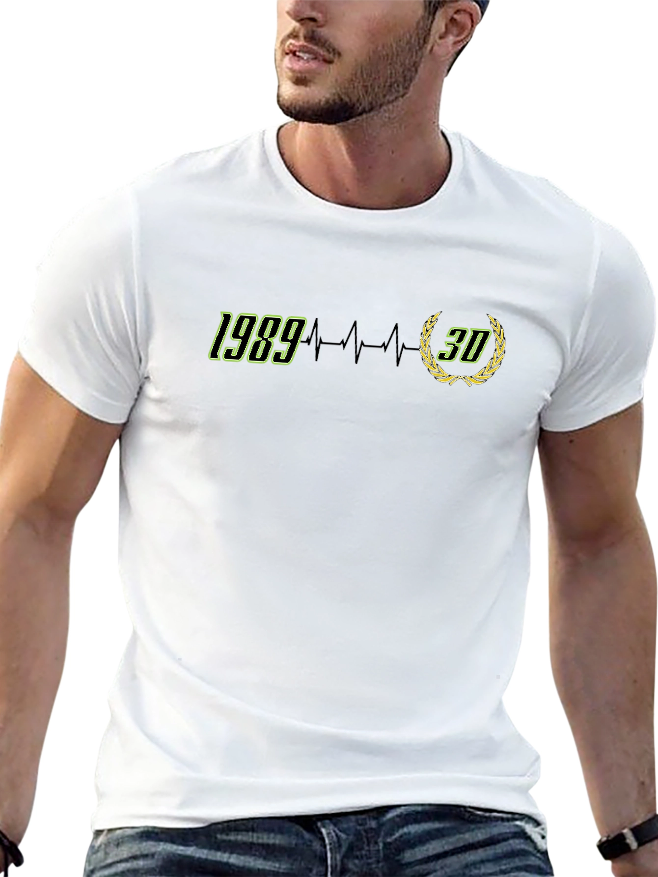 1989 Heartbeat 30th Birthday Graphic Tee