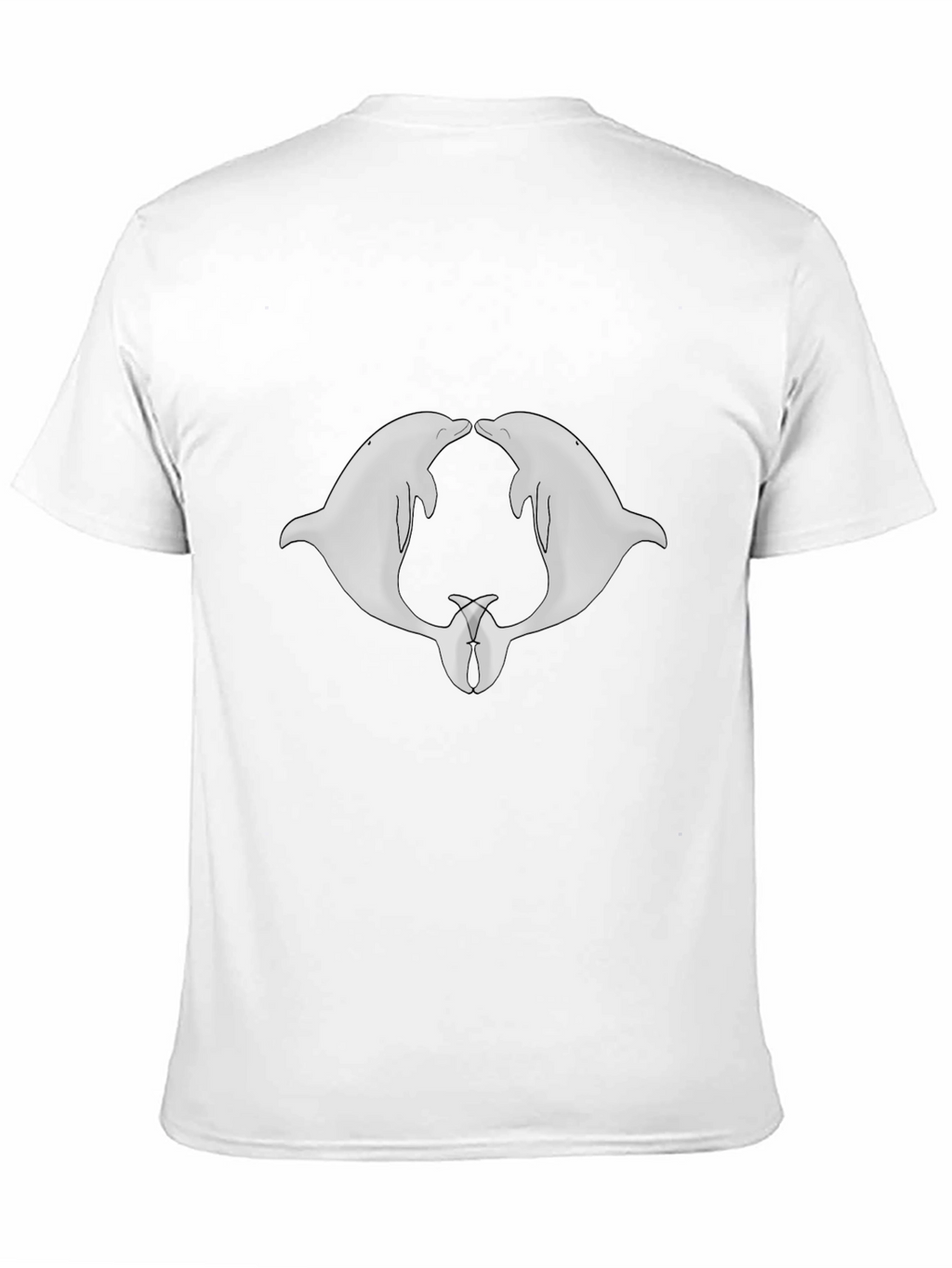 Dolphin Duo Graphic Tee - Black