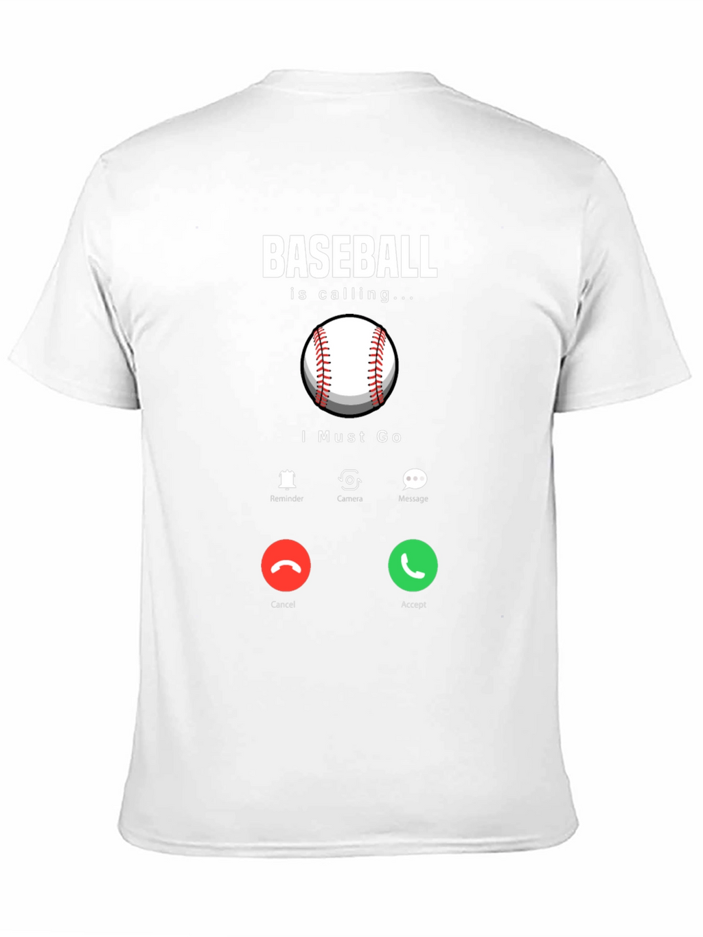Baseball Calling T-Shirt Funny Baseball Lover Tee