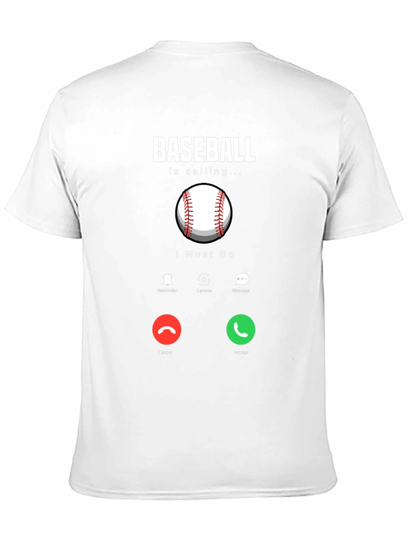 Baseball Calling T-Shirt Funny Baseball Lover Tee