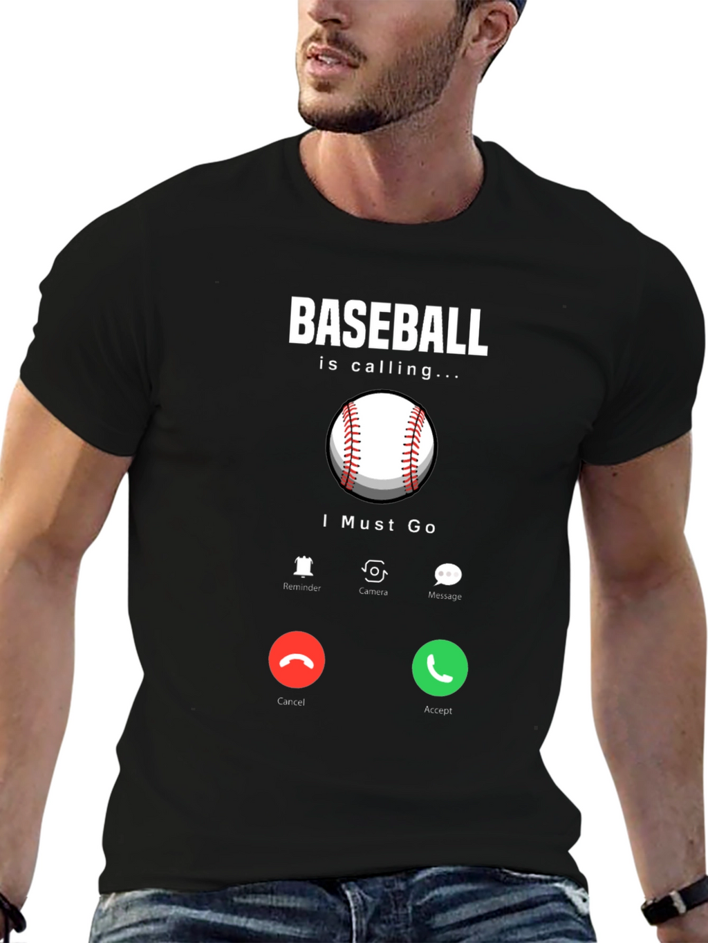 Baseball Calling T-Shirt Funny Baseball Lover Tee
