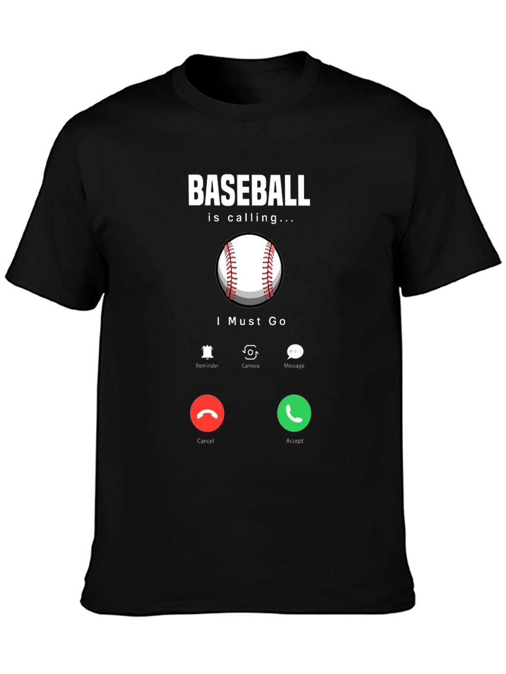Baseball Calling T-Shirt Funny Baseball Lover Tee