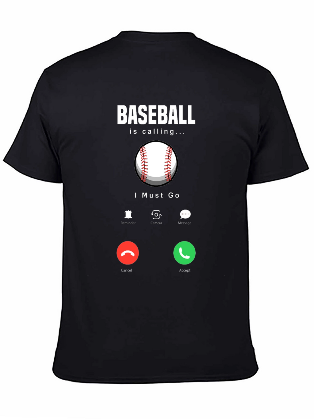 Baseball Calling T-Shirt Funny Baseball Lover Tee