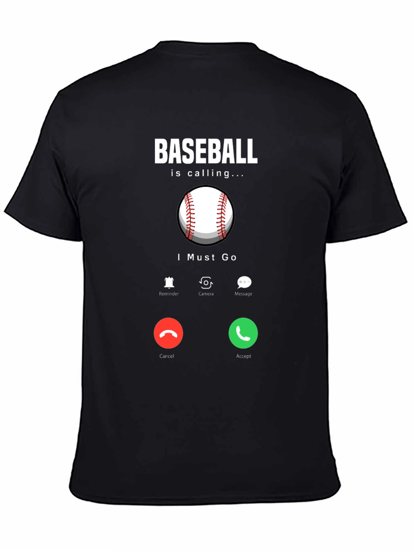Baseball Calling T-Shirt Funny Baseball Lover Tee
