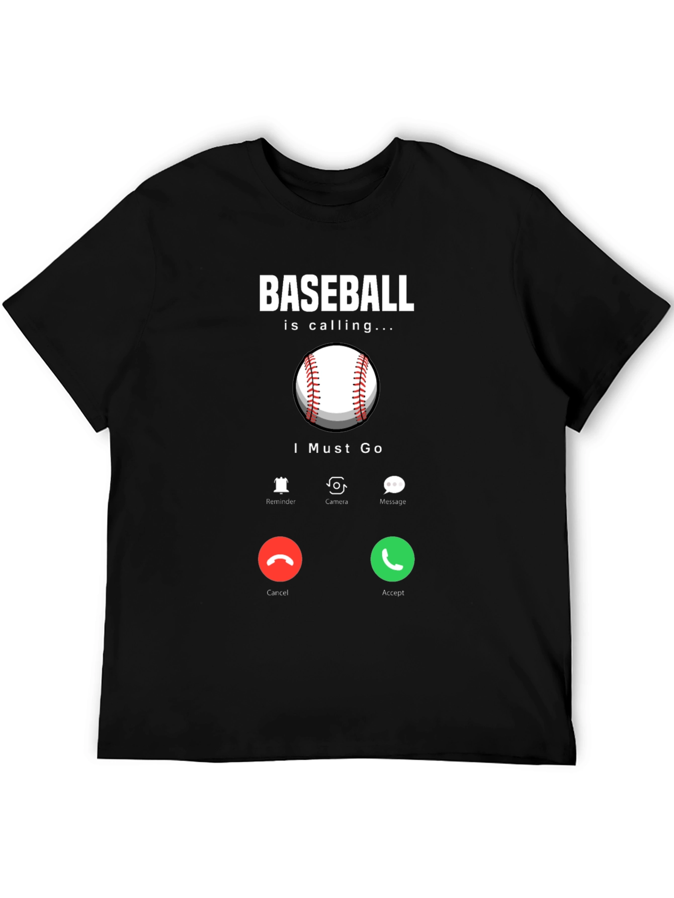 Baseball Calling T-Shirt Funny Baseball Lover Tee