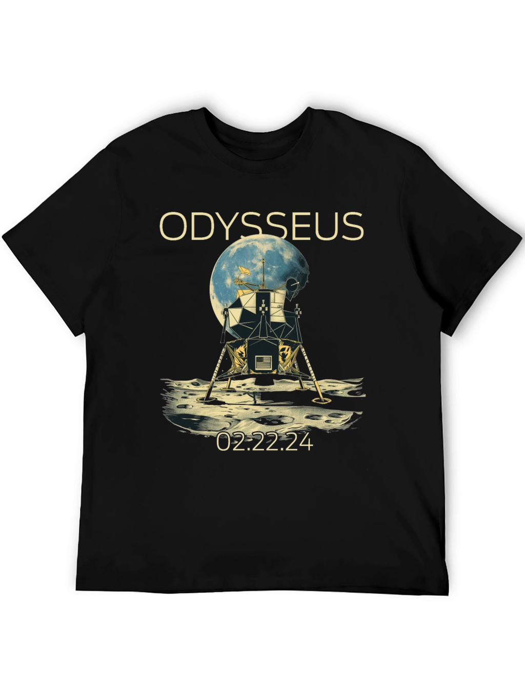 Odysseus Lunar Lander T-Shirt