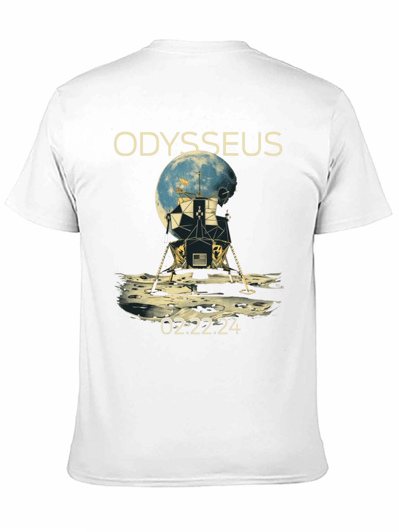 Odysseus Lunar Lander T-Shirt