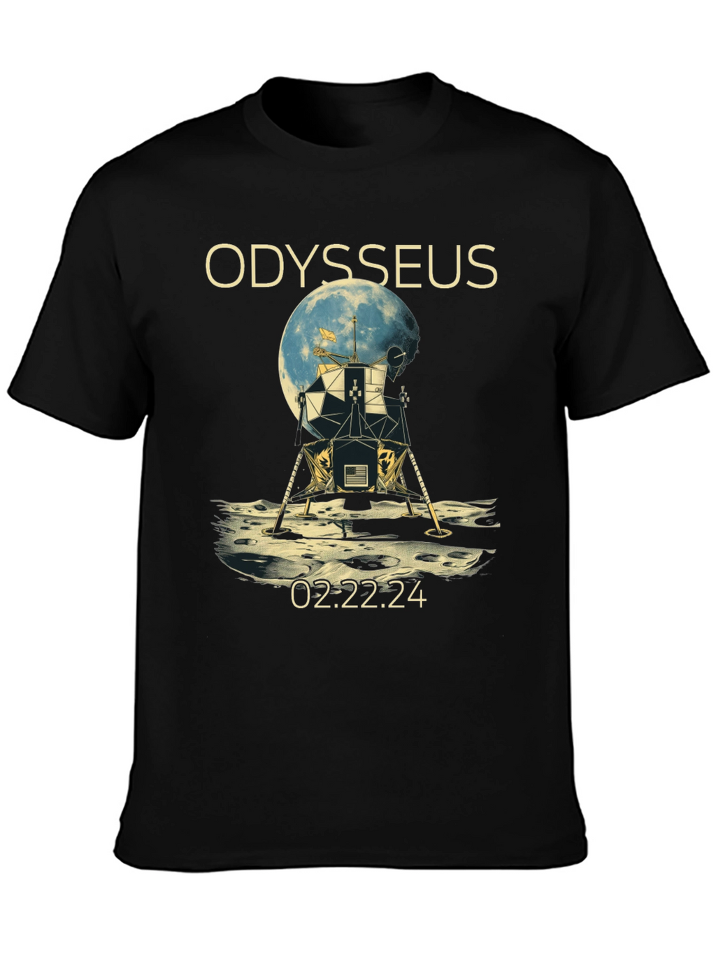 Odysseus Lunar Lander T-Shirt