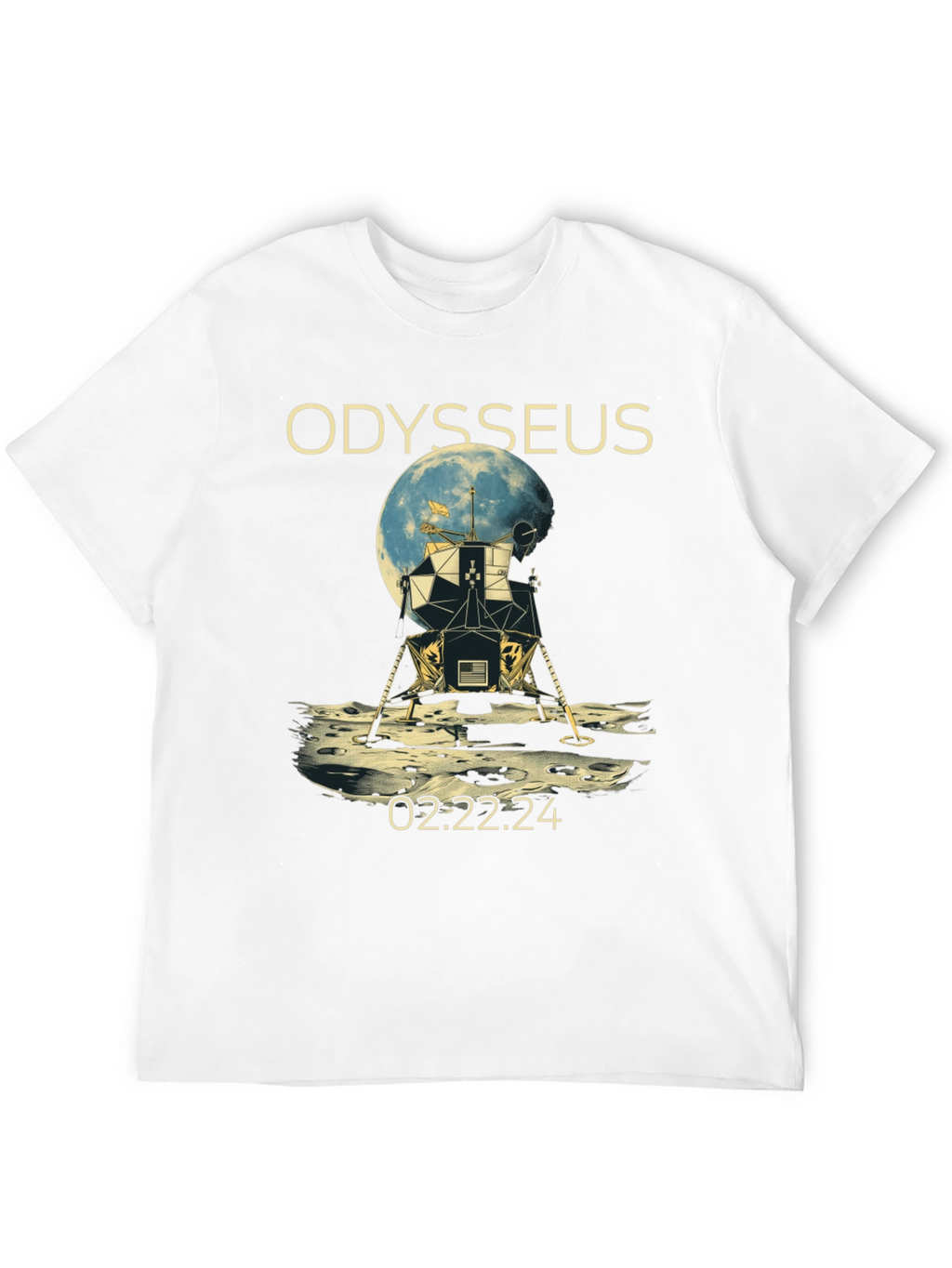 Odysseus Lunar Lander T-Shirt