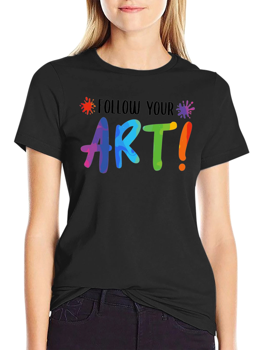 Follow Your Art Graphic T-Shirt