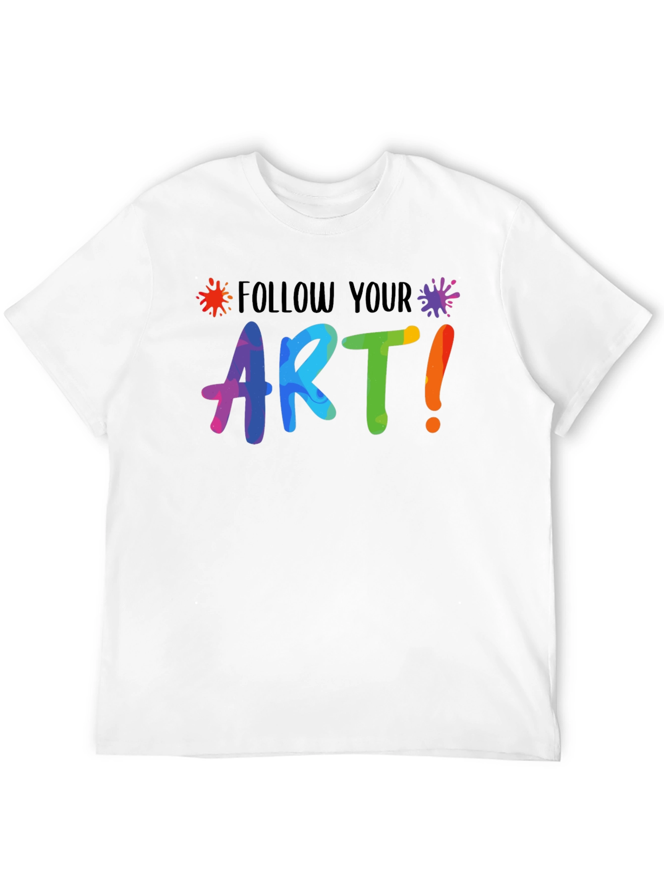 Follow Your Art Graphic T-Shirt