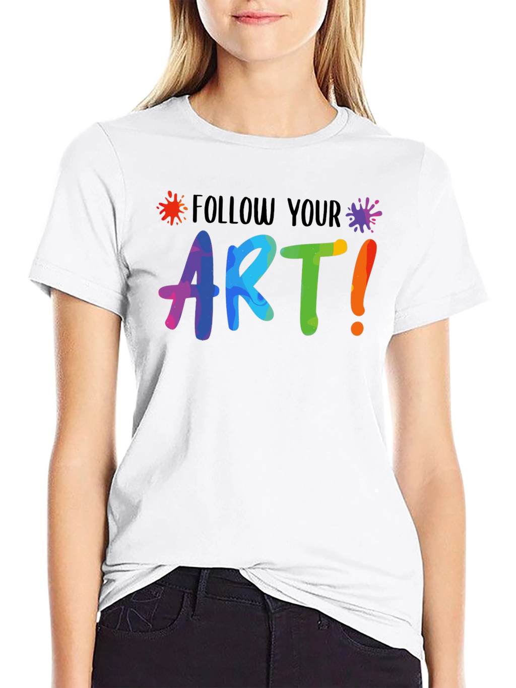 Follow Your Art Graphic T-Shirt