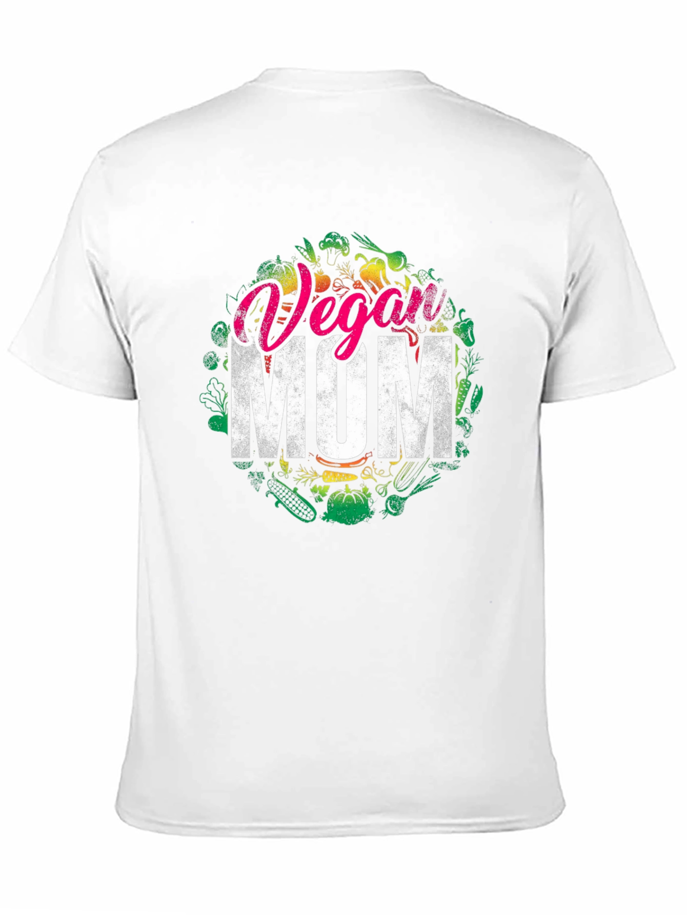 Vegan Mom Graphic Tee - Plant-Based Lifestyle Shirt