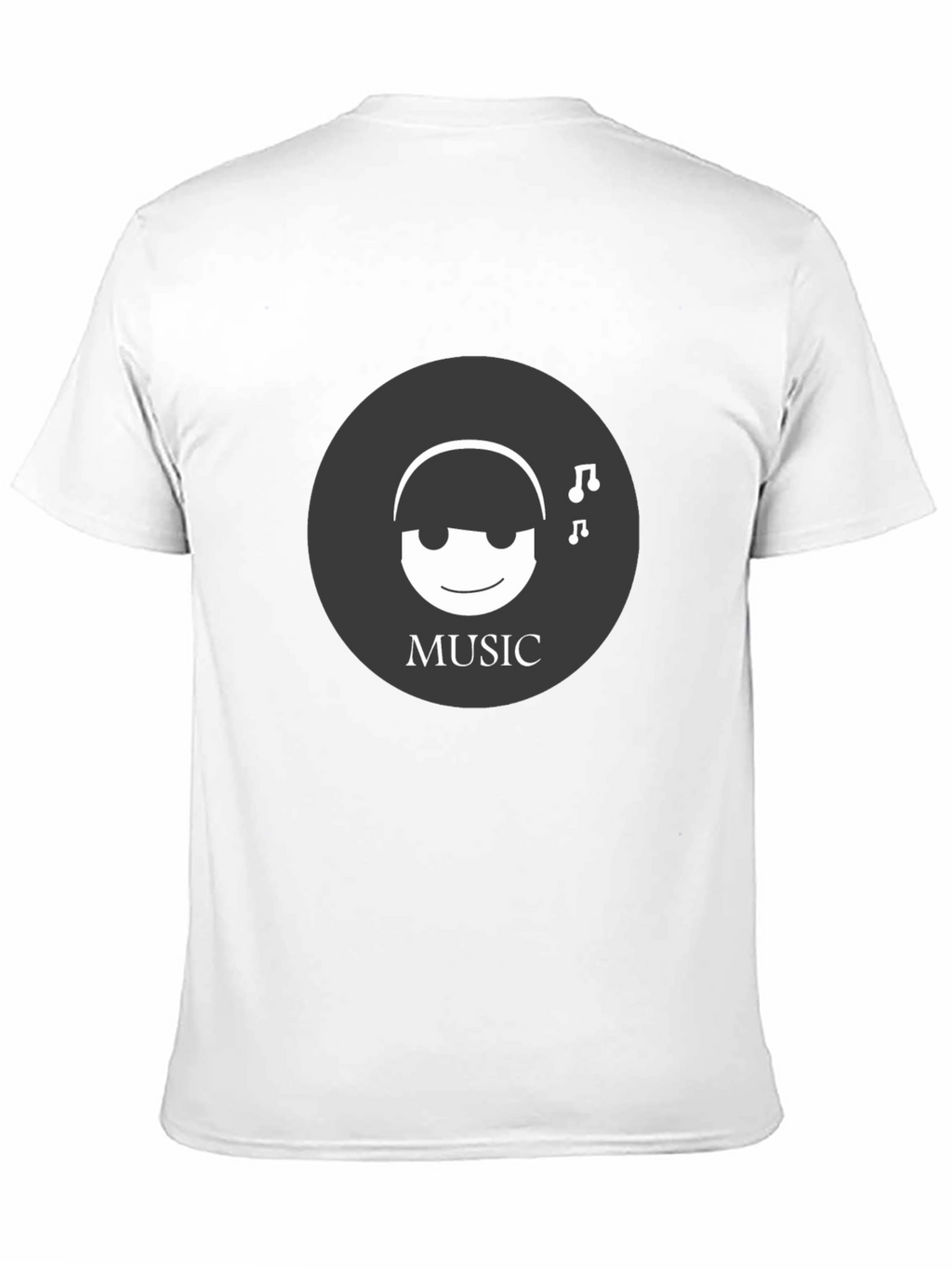Music Lover Tee - Black Graphic T-Shirt