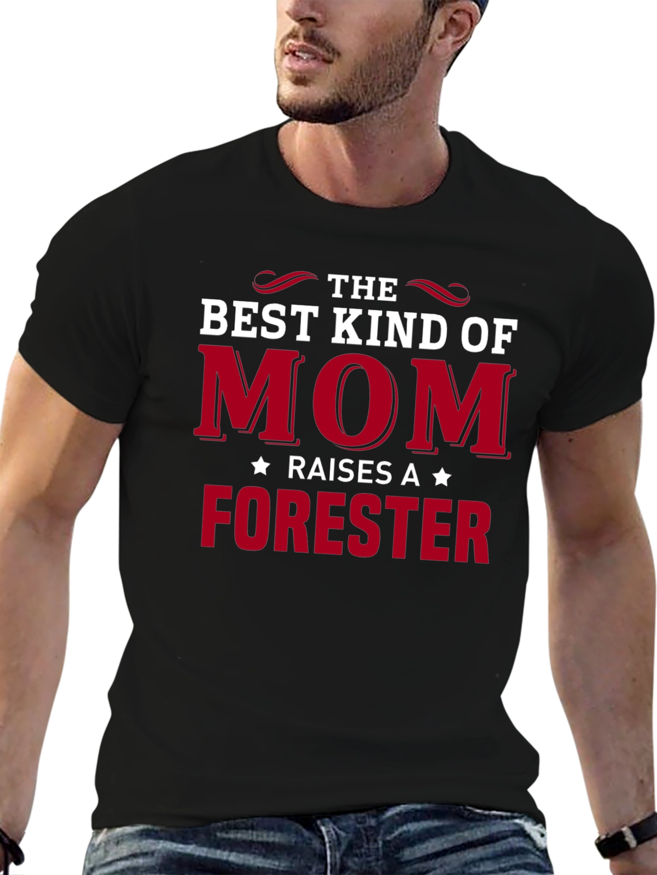 Best Kind of Mom Raises A Forester Graphic Tee