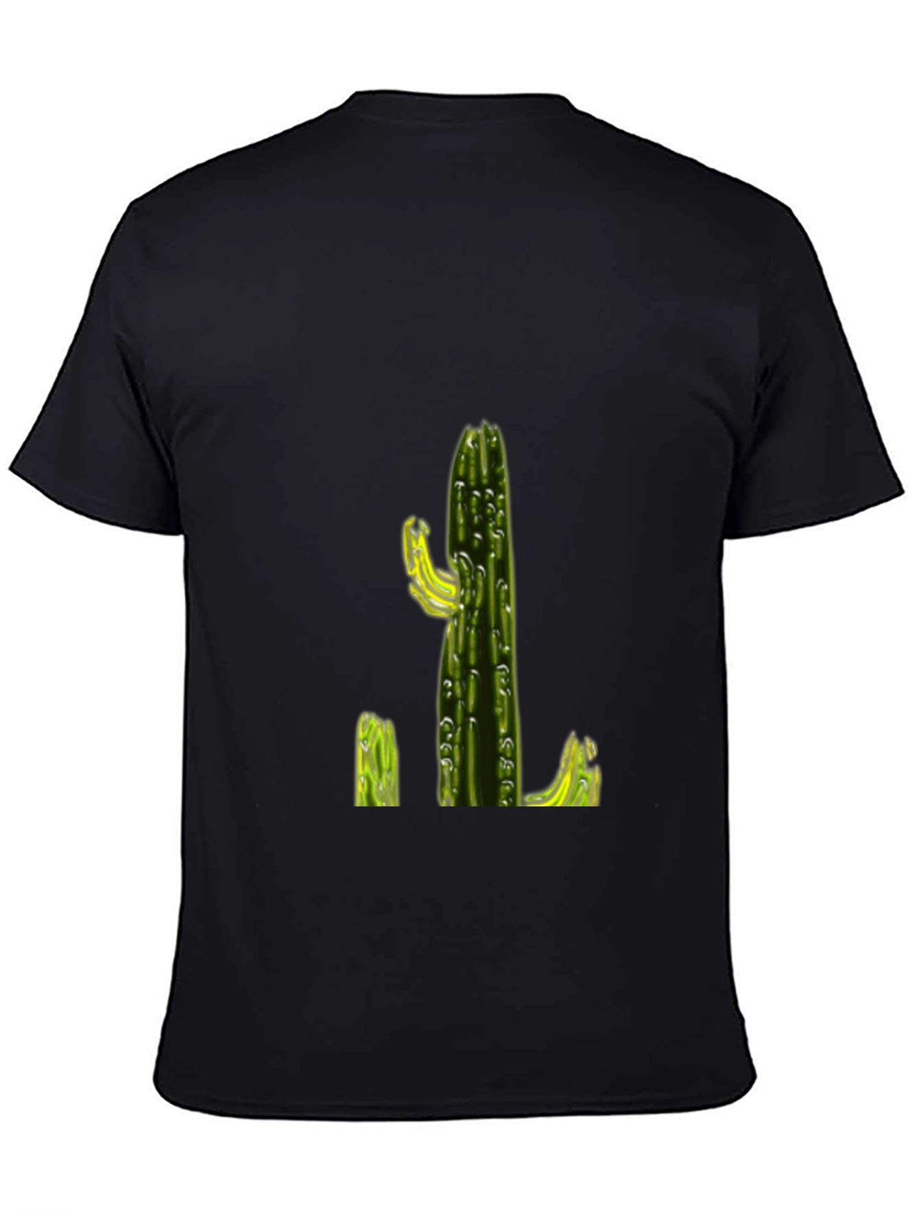 Cactus Graphic Tee - Mens Black T-Shirt